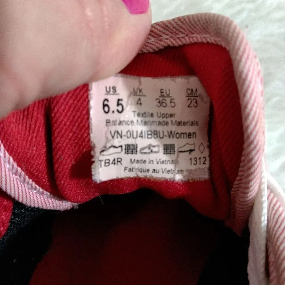 Vans womens size